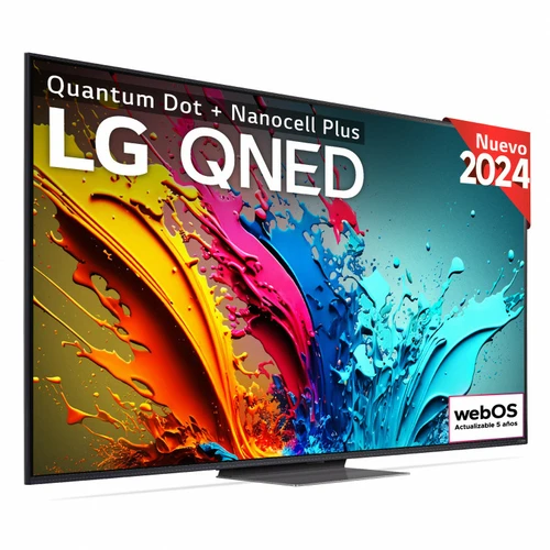 LG QNED 65QNED87T6B (2024) 165.1 cm (65") 4K Ultra HD Smart TV Wi-Fi Grey 0