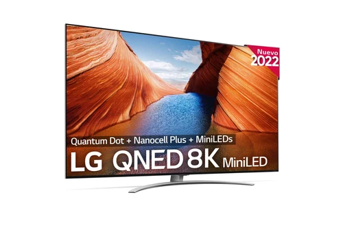 LG 65QNED996QB TV 165,1 cm (65") 8K Ultra HD Smart TV Wifi Noir, Argent 0
