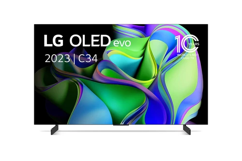 LG OLED evo OLED42C34LA 106.7 cm (42") 4K Ultra HD Smart TV Wi-Fi Silver 0