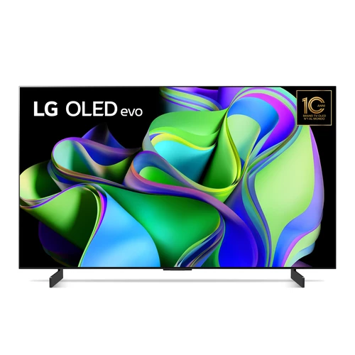 LG OLED evo OLED42C34LA.API TV 106,7 cm (42") 4K Ultra HD Smart TV Wifi Argent 0