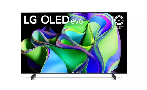 LG OLED evo OLED42C3PUA TV 106,7 cm (42") 4K Ultra HD Smart TV Wifi Argent 0