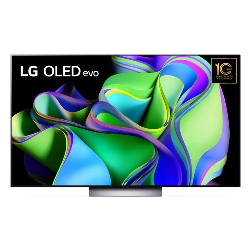 LG OLED evo OLED65C34LA.API TV 165.1 cm (65") 4K Ultra HD Smart TV Wi-Fi Silver 0