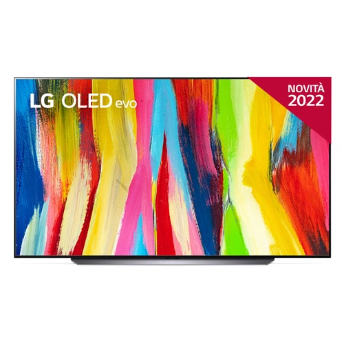 LG OLED evo OLED83C24LA.API TV 2.11 m (83") 4K Ultra HD Smart TV Wi-Fi Silver 0