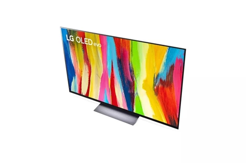 LG OLED evo OLED77C2PUA TV 195.6 cm (77") 4K Ultra HD Smart TV Wi-Fi Black, Silver 9
