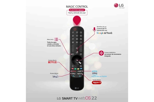 LG QNED MiniLED 65QNED876QB TV 165.1 cm (65") 4K Ultra HD Smart TV Wi-Fi Black, Silver 10