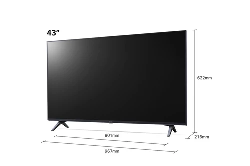 LG 43UP80006 109.2 cm (43") 4K Ultra HD Smart TV Wi-Fi Black 11