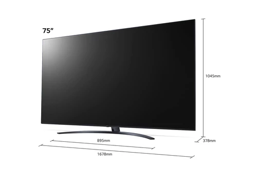 LG 75UP81006LR Televisor 190,5 cm (75") 4K Ultra HD Smart TV Wifi Negro 11