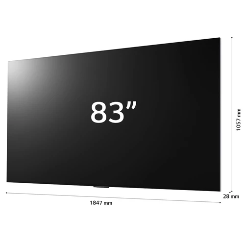 LG OLED evo OLED83G36LA.API TV 2,11 m (83") 4K Ultra HD Smart TV Wifi Argent 11