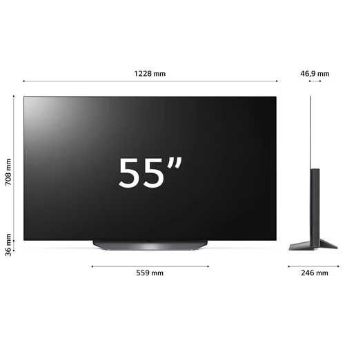 LG OLED OLED55B36LA.API Televisor 139,7 cm (55") 4K Ultra HD Smart TV Wifi Azul 13