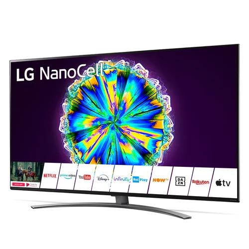 LG NanoCell NANO86 49NANO866NA.AEUD TV 124.5 cm (49") 4K Ultra HD Smart TV Wi-Fi Black, Stainless steel 1