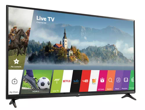 LG 49UJ6300 TV 124.5 cm (49") 4K Ultra HD Smart TV Wi-Fi Black 1