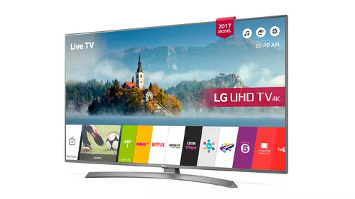 LG 65UJ670V TV 165.1 cm (65") 4K Ultra HD Smart TV Wi-Fi Black, Silver 1