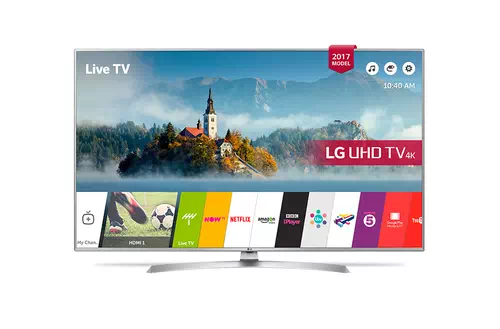 LG 65UJ701V TV 165,1 cm (65") 4K Ultra HD Smart TV Wifi Argent 1
