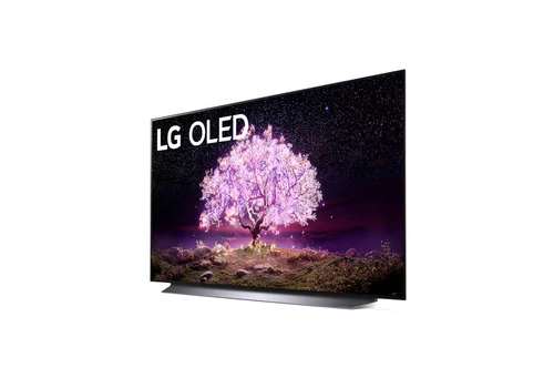 LG C1 55 inch Class 4K Smart OLED TV w/ AI ThinQ® (54.6'' Diag) 139.7 cm (55") 4K Ultra HD Smart TV Wi-Fi Black 1