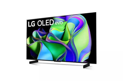 LG OLED evo OLED42C3PUA TV 106.7 cm (42") 4K Ultra HD Smart TV Wi-Fi Silver 1