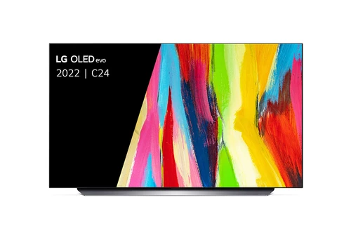 LG OLED evo OLED48C24LA TV 121.9 cm (48") 4K Ultra HD Smart TV Wi-Fi Silver 1