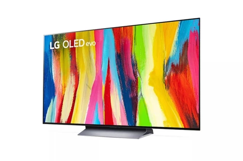 LG OLED evo OLED77C2PUA TV 195.6 cm (77") 4K Ultra HD Smart TV Wi-Fi Black, Silver 1