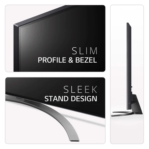 LG 55QNED866QA.AEK TV 139,7 cm (55") 4K Ultra HD Smart TV Wifi Métallique 2