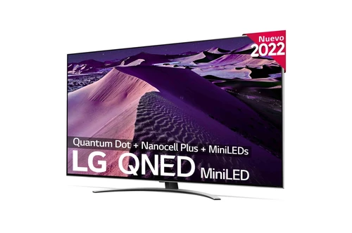 LG QNED MiniLED 65QNED876QB Televisor 165,1 cm (65") 4K Ultra HD Smart TV Wifi Negro, Plata 2