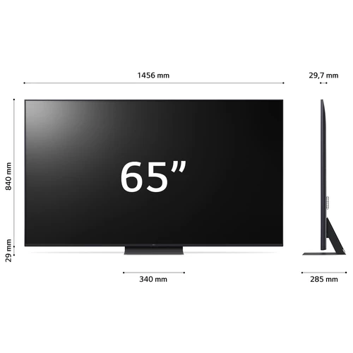 LG UHD 65UR91006LA.API Televisor 165,1 cm (65") 4K Ultra HD Smart TV Wifi Azul 2