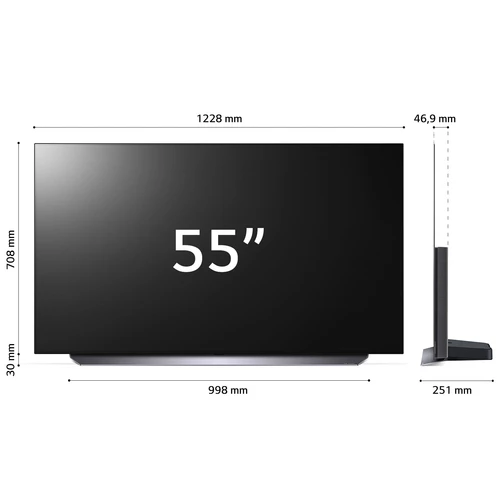 LG OLED OLED55CS6LA.API Televisor 139,7 cm (55") 4K Ultra HD Smart TV Wifi Azul 2