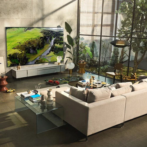 LG OLED evo Gallery Edition OLED97G29LA TV 2,46 m (97") 4K Ultra HD Smart TV Wifi Noir, Argent 4