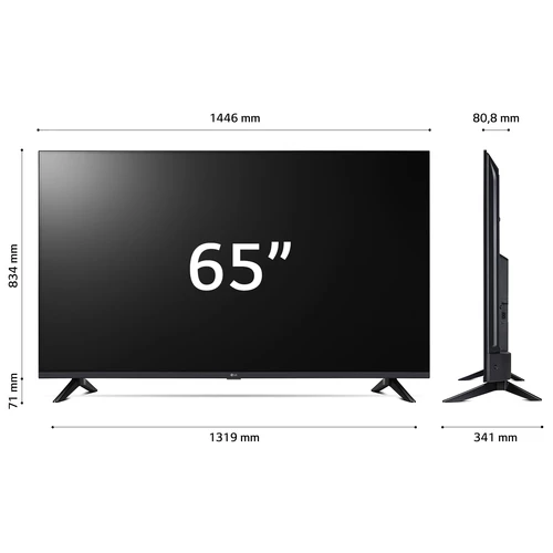 LG UHD 65'' Serie UR73 65UR73006LA.APIQ, TV 4K, 3 HDMI, SMART TV 2023 4