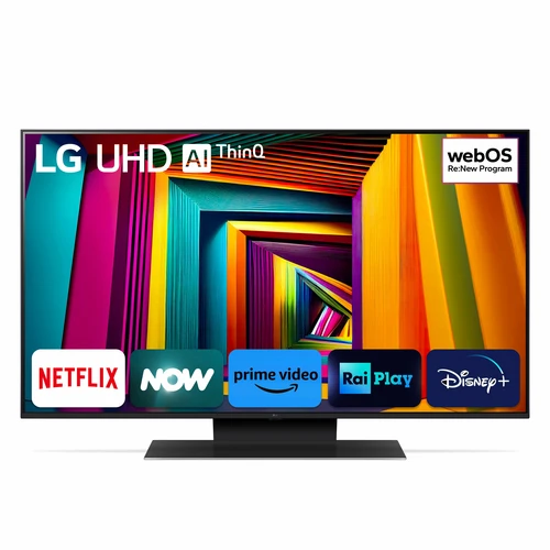 LG UHD 43UT91006LA TV 109.2 cm (43") 4K Ultra HD Smart TV Wi-Fi Blue 5