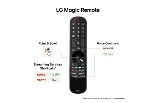 LG QNED 43QNED80T6A TV 109.2 cm (43") 4K Ultra HD Smart TV Wi-Fi 6