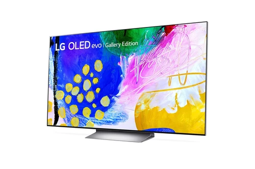 LG OLED evo Gallery Edition G2 77 inch evo Gallery Edition OLED TV 194.8 cm (76.7") 4K Ultra HD Smart TV Wi-Fi Black, Silver 7