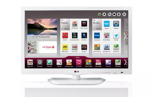 LG 26LN460U TV 66 cm (26") HD Smart TV Wifi Vert, Blanc