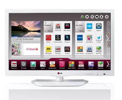 LG 29LN460U TV 73,7 cm (29") HD Smart TV Wifi Vert, Blanc