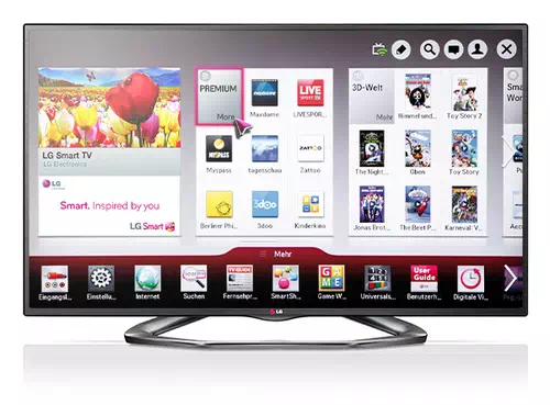 LG 32LA6208 TV 81.3 cm (32") Full HD Smart TV Wi-Fi Black