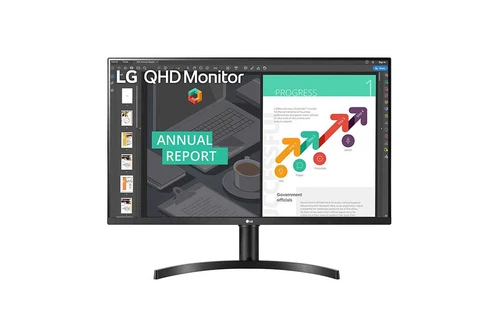 LG 32QN55T-B.AUS écran plat de PC 81,3 cm (32") 2560 x 1440 pixels Quad HD LED Noir