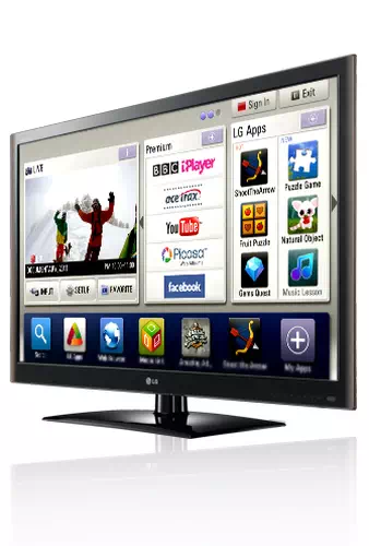 LG 37LV550T TV 94 cm (37") Full HD Black