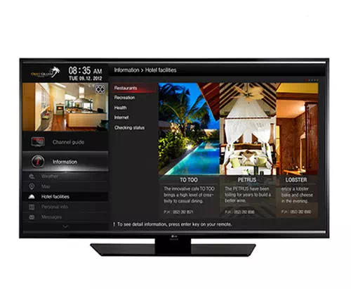 LG 43LX541H TV 109.2 cm (43") Full HD Black