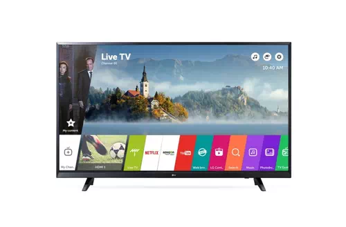 LG 43UJ620V TV 109.2 cm (43") 4K Ultra HD Smart TV Wi-Fi Black