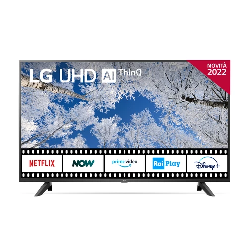 LG UHD 43UQ70006LB Televisor 109,2 cm (43") 4K Ultra HD Smart TV Wifi Negro