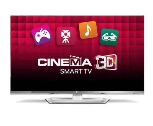 LG 47" Cinema 3D Smart TV 119.4 cm (47") Full HD Wi-Fi Blue