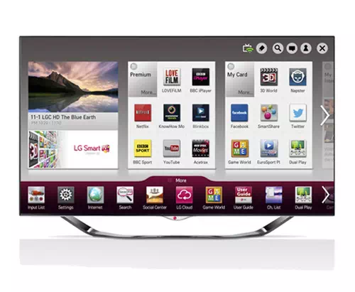 LG 47LA960W TV 119.4 cm (47") Full HD Smart TV Wi-Fi Black