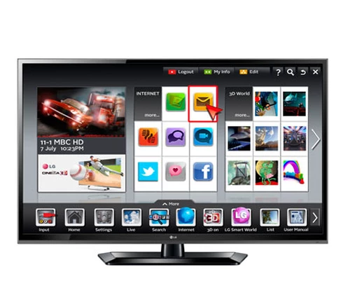 LG 55LS579C TV 139,7 cm (55") Full HD Noir