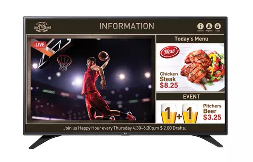 LG 55LW540S SuperSign TV 139.7 cm (55") Full HD Wi-Fi Black
