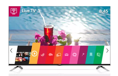 LG 55LY970H TV 139,7 cm (55") Full HD Wifi Noir, Titane