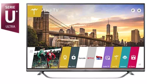 LG 55UF778V TV 139.7 cm (55") 4K Ultra HD Smart TV Wi-Fi Black, Silver