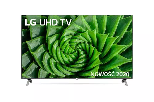 LG 55UN80003LA TV 139,7 cm (55") 4K Ultra HD Smart TV Wifi Noir, Argent