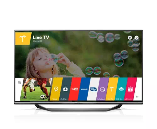 LG 60UF770V Televisor 152,4 cm (60") 4K Ultra HD Smart TV Wifi Negro