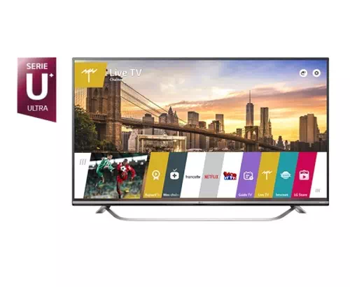 LG 60UF778V TV 152.4 cm (60") 4K Ultra HD Smart TV Wi-Fi Black, Stainless steel
