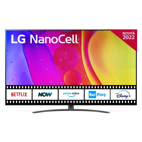 LG NanoCell 65NANO826QB.API TV 165.1 cm (65") 4K Ultra HD Smart TV Wi-Fi Grey, Black