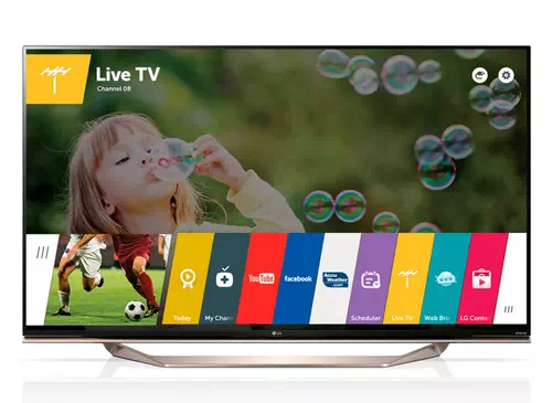 LG 65UF856V TV 165,1 cm (65") 4K Ultra HD Smart TV Wifi Noir, Métallique