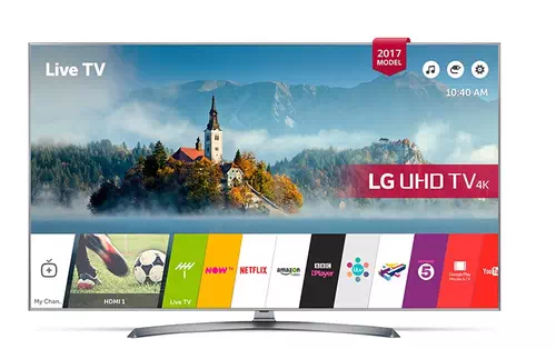 LG 65UJ750V TV 165,1 cm (65") 4K Ultra HD Smart TV Wifi Noir
